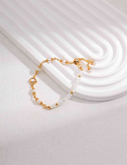 Elegant seashell bracelet from Celestial Seashell Collection